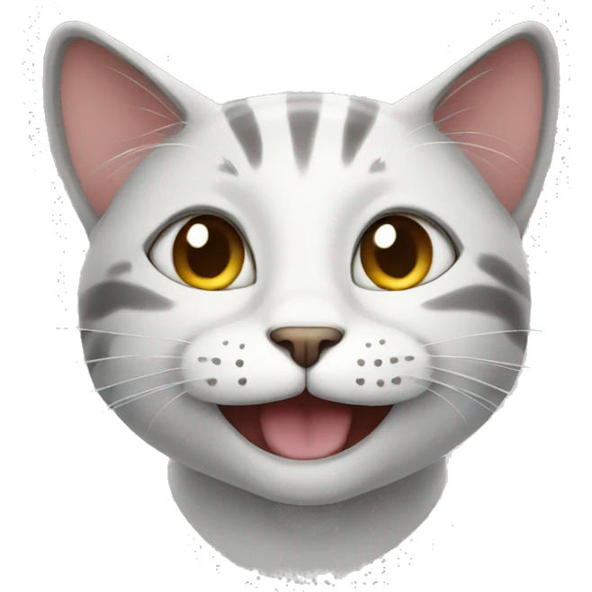 Cat smile emoji