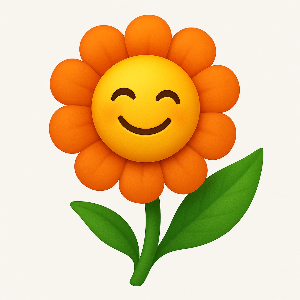 flower emoji