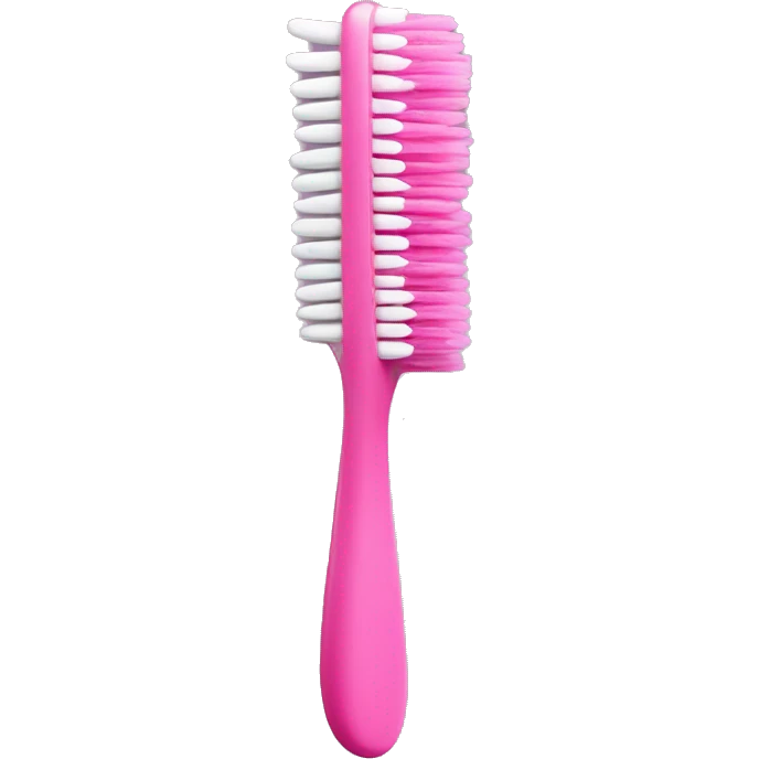 pink toothbrush emoji