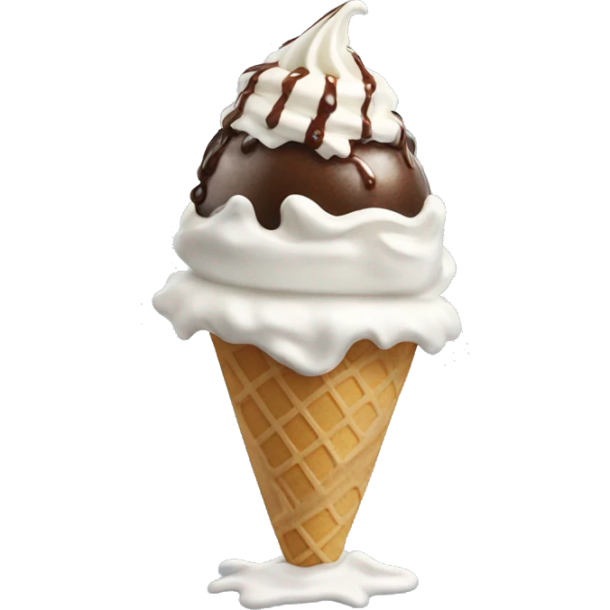 ice cream sundae emoji