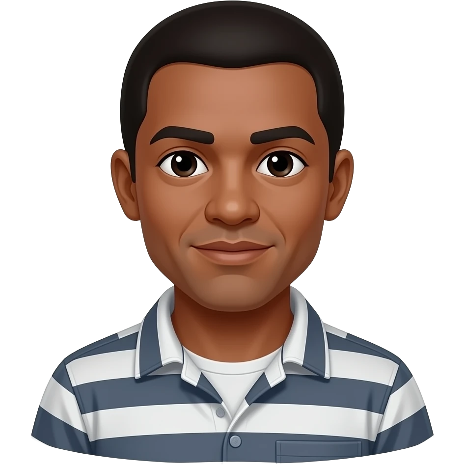 mexican with darker skin color prisoner emoji