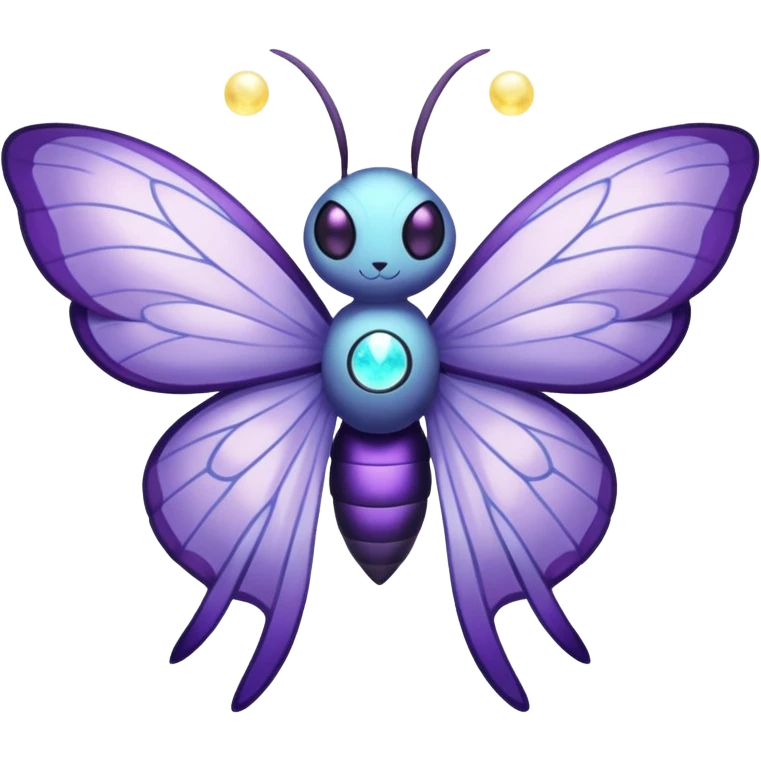 Butterfree-Lunala-Venomoth-Fakémon-hybrid-creature (full body)  emoji