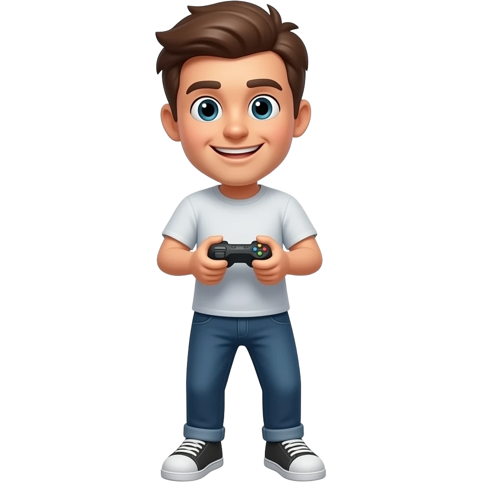 playing videogames emoji