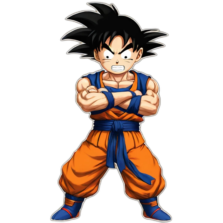 Goku vs Luffy emoji