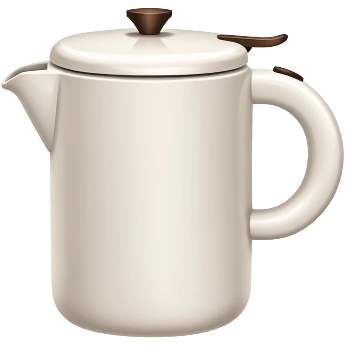 toilet that looks like a coffee make emoji