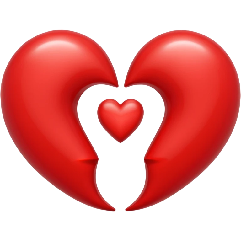 two hearts emoji