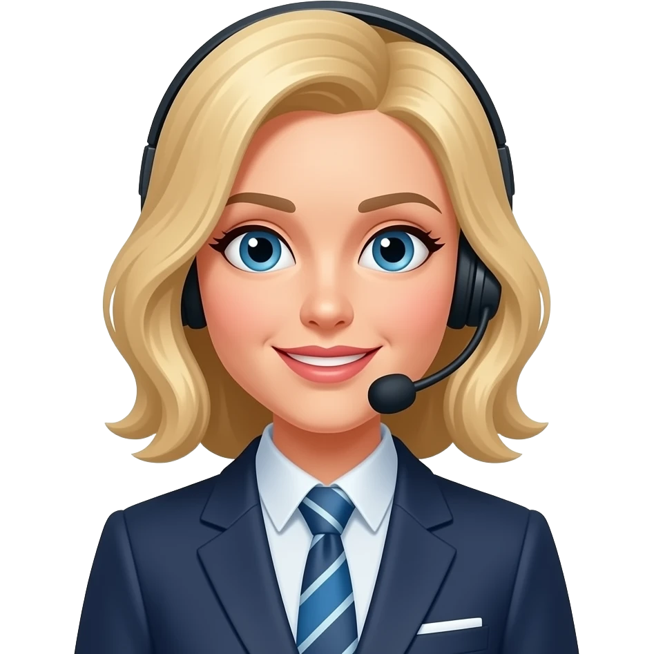BLOND  WOMAN IN COMMUNICATIONS emoji