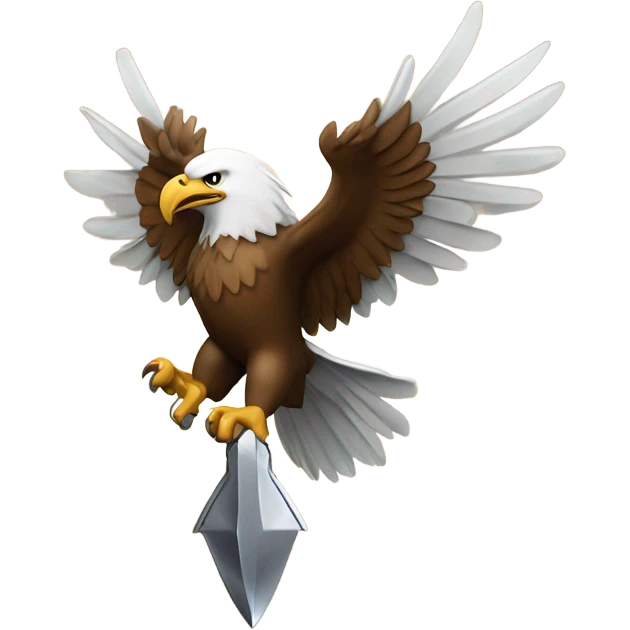 And Eagle going after an arrow head emoji