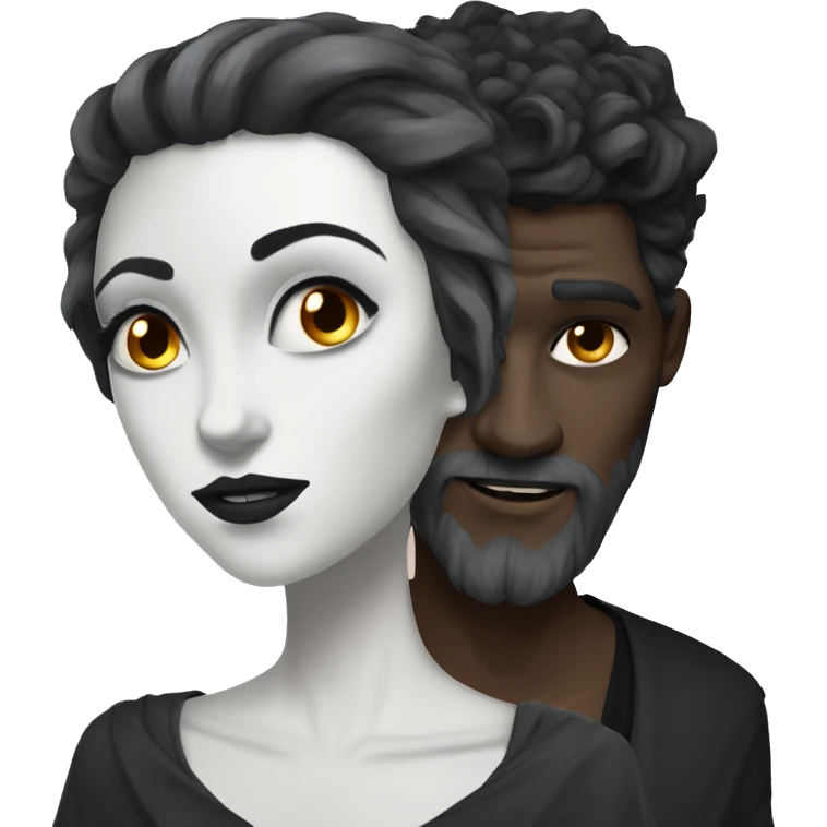 Hades and Persephone white skin emoji