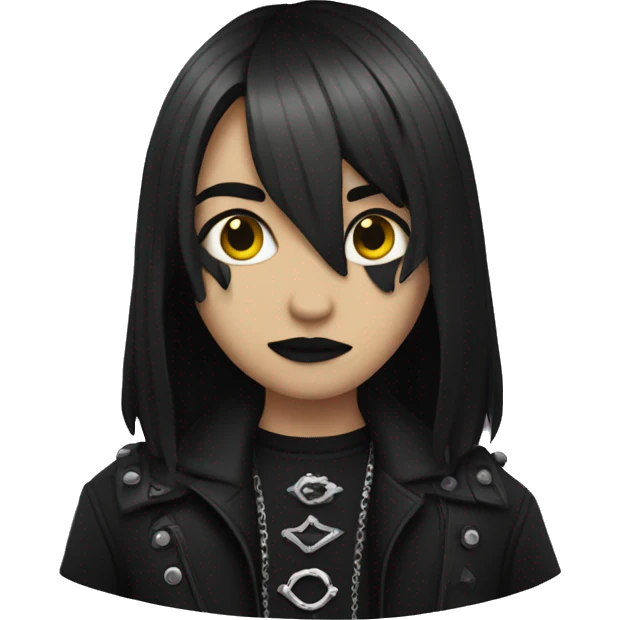 Goth emoji