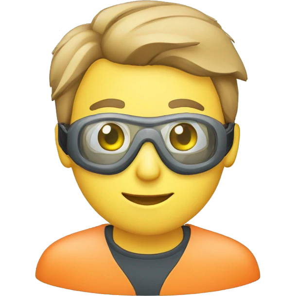 goggles for laboratory emoji