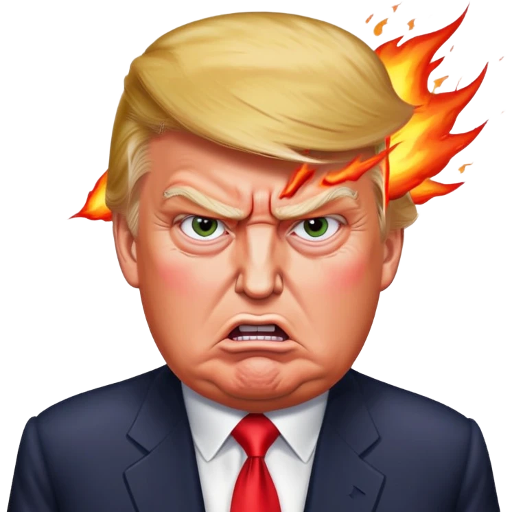 Trump getting fired from the White House emoji