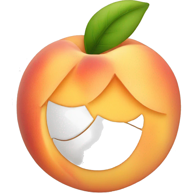 peach emoji