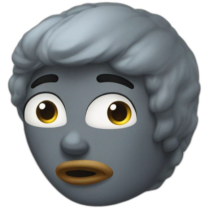 Thinking out loud emoji