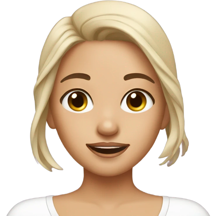 Girl doing skincare  emoji