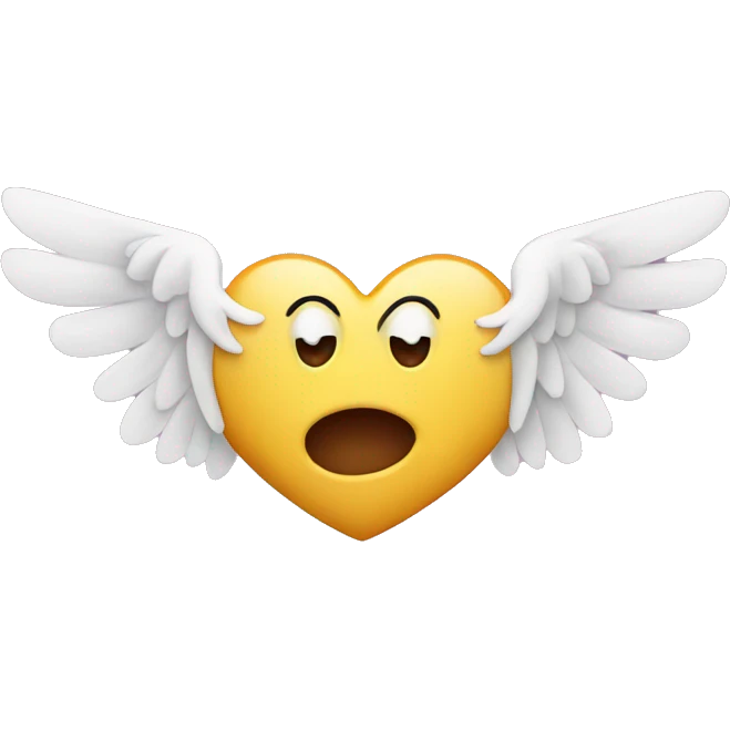 Heart with wings  emoji