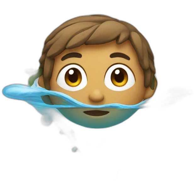 swimming in water emoji