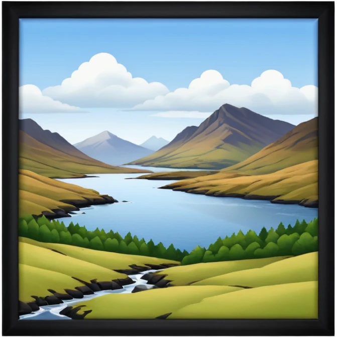 Scottish highlands emoji