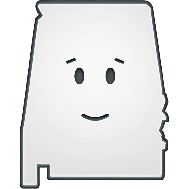 alabama outline emoji