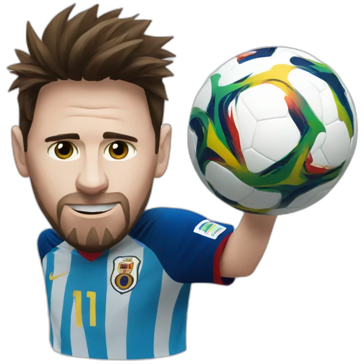 Messi world cup emoji