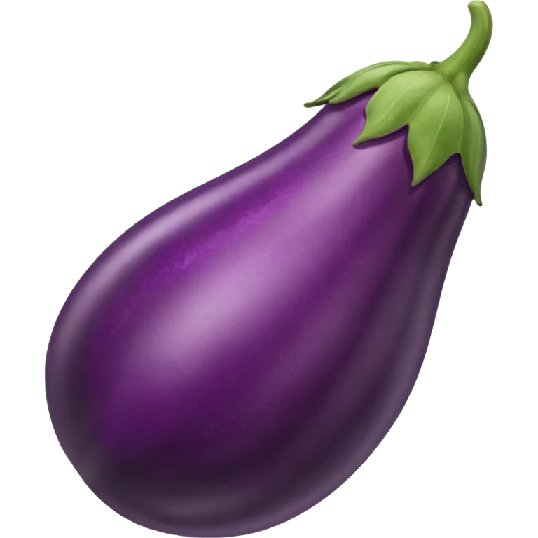 Veiny eggplant emoji