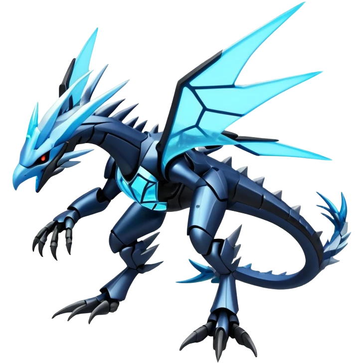 Punk’ish Edgy Futuristic Badass Dark Gothic Kyurem-Dialga-Aurorus-Amaura-Hybrid-Creature emoji