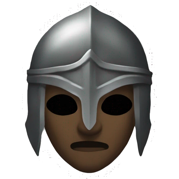 warrior dark souls head emoji