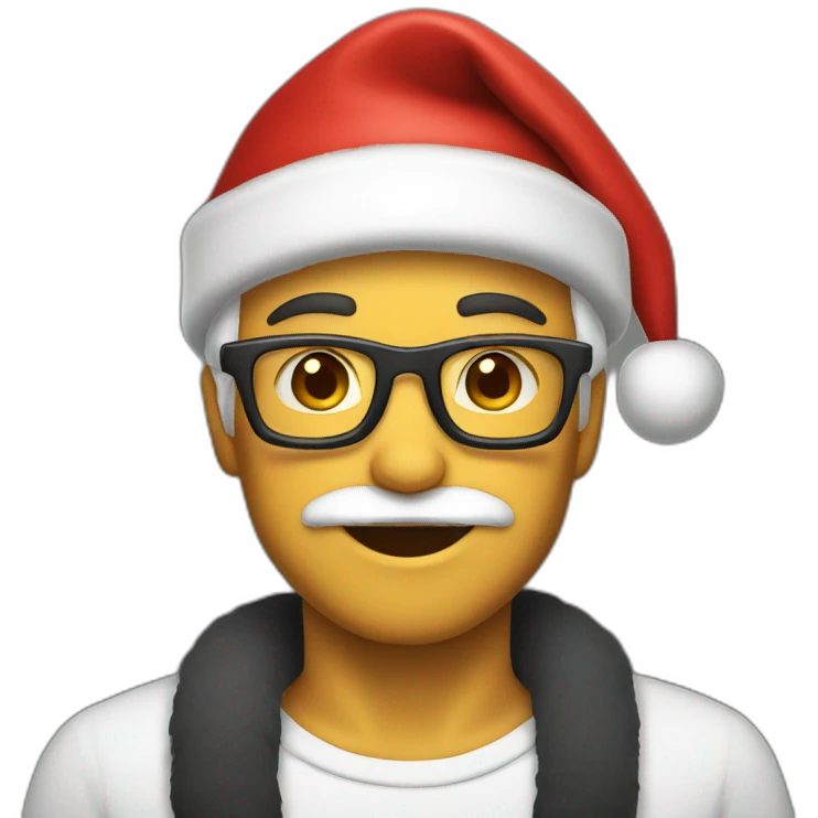 Gay Santa Claus emoji
