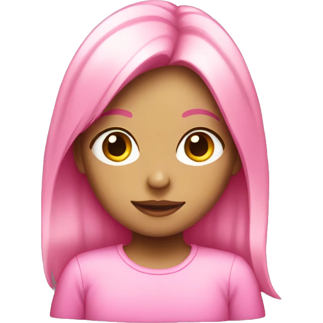 pink girl emoji