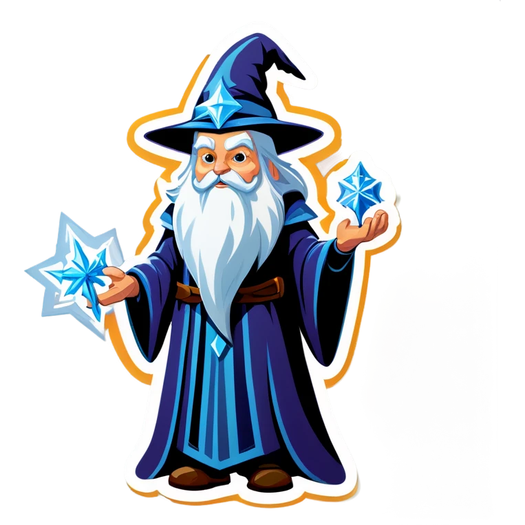 Frost wizard emoji