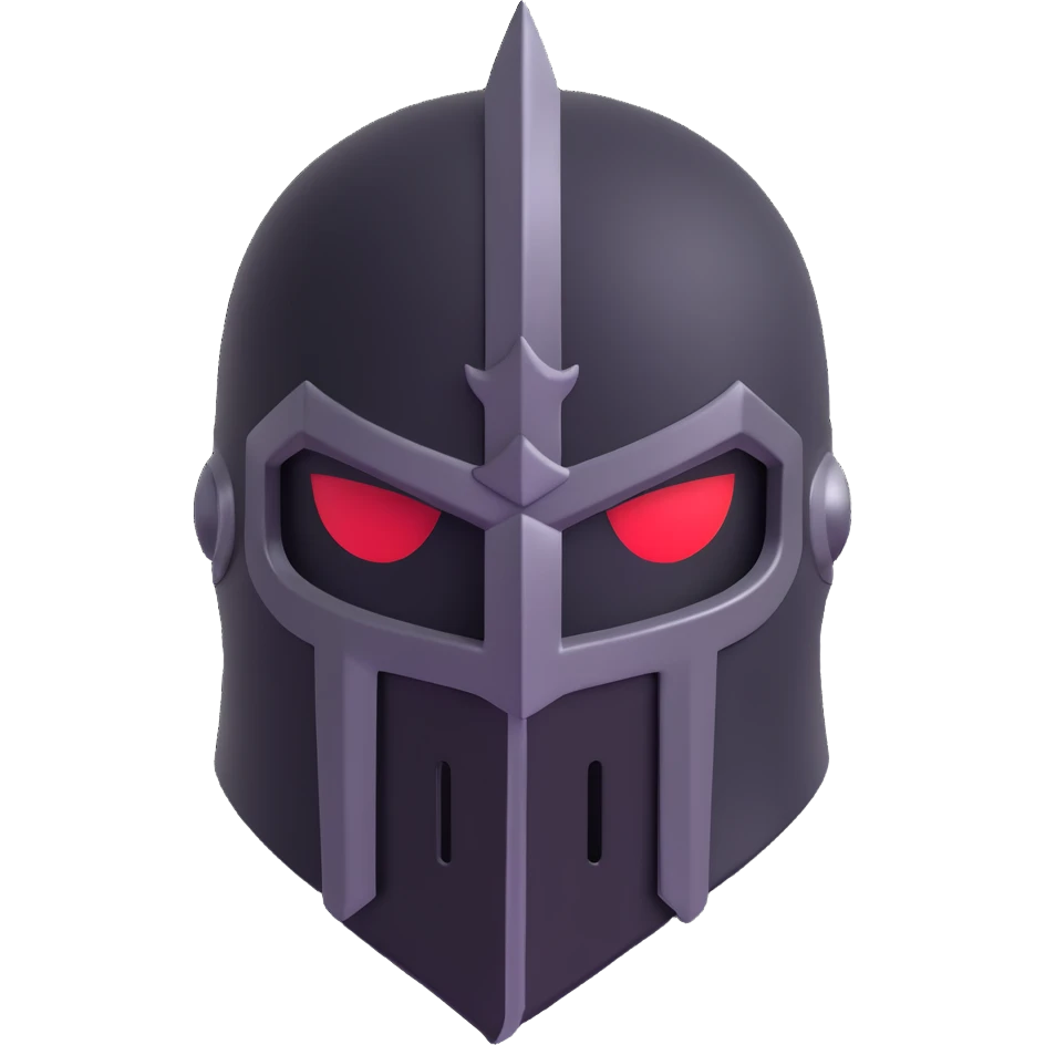Black Knight head  emoji