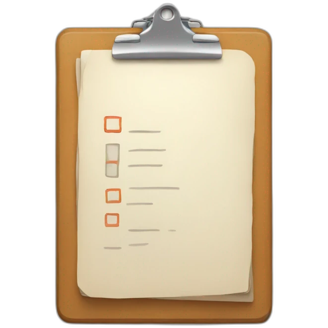 clipboard emoji