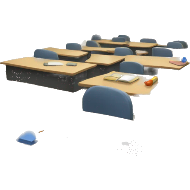 unclean classroom emoji
