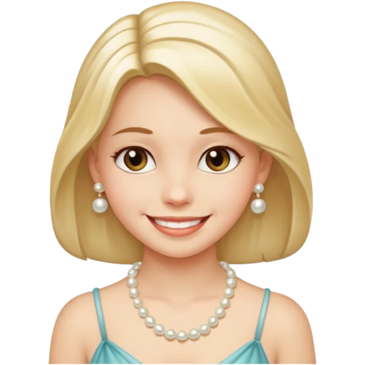 Pearl String Girl emoji