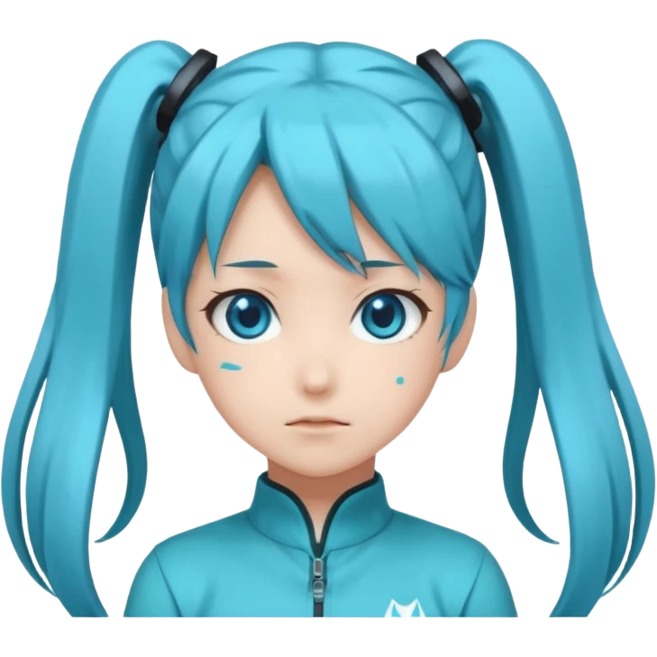 Hantsuke Miku emoji