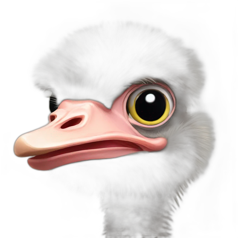 ostrich emoji