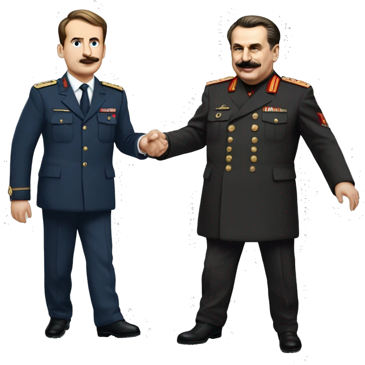 Macron et Stalin qui dansent d kalinka emoji