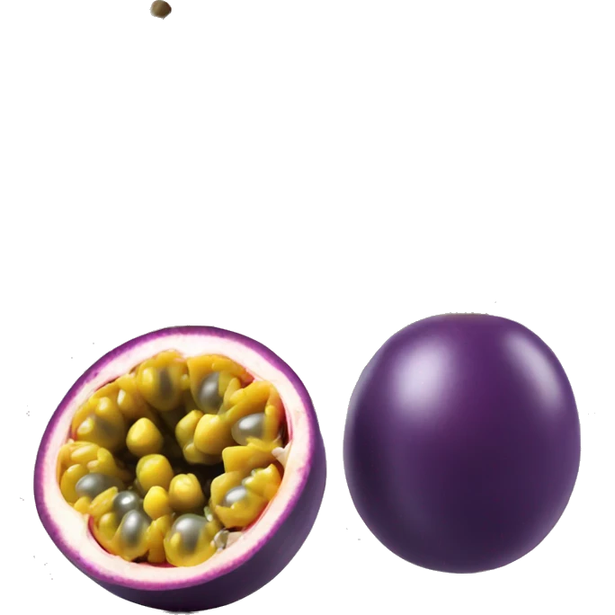 Passion fruit emoji