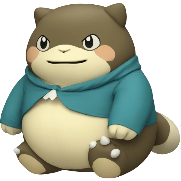 snorlax stuffed animal  emoji