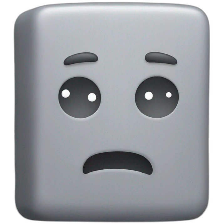 grey eraser emoji