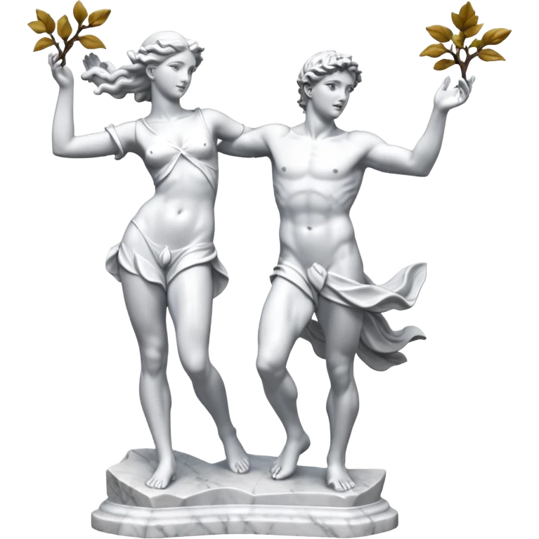 apollo and daphne sculpture emoji