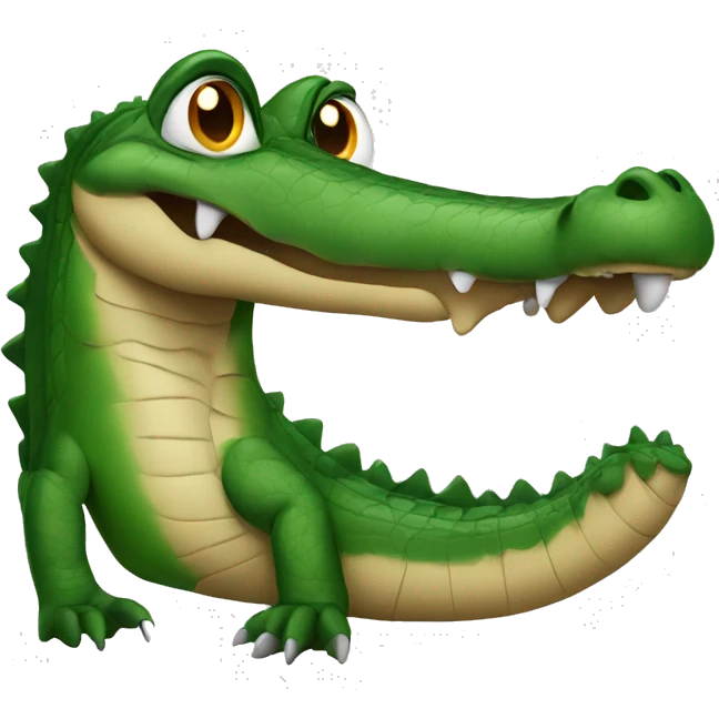 alligator with boots on emoji