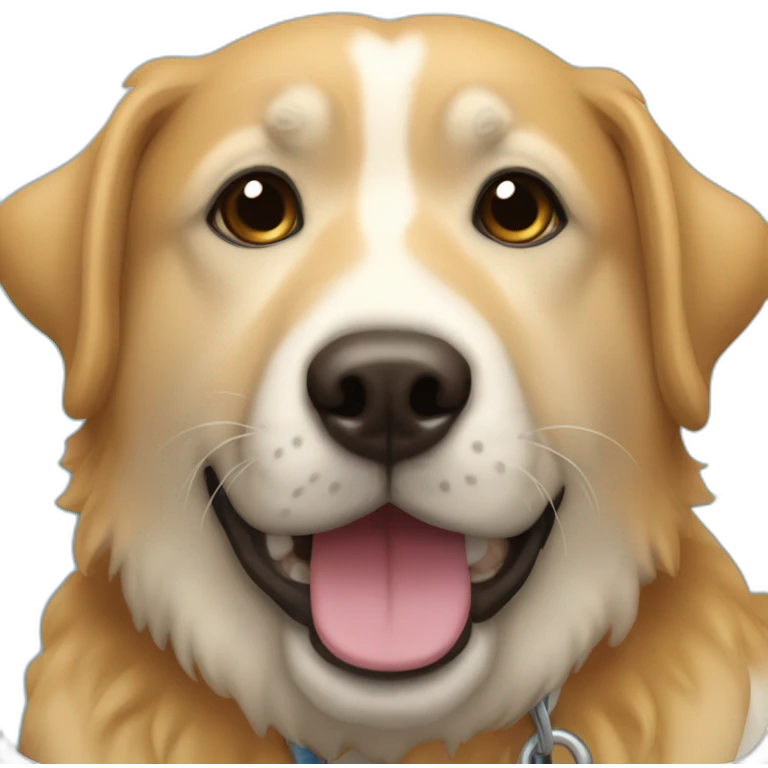 chien qui fait de la plongée emoji