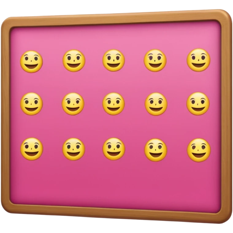 pink business strategy board. emoji png emoji
