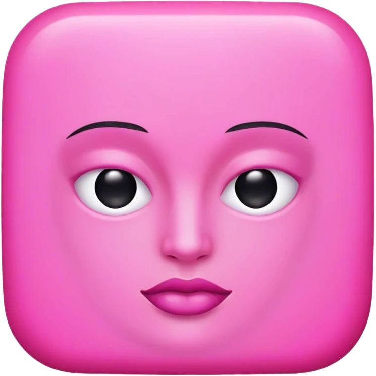 Matrix pink emoji