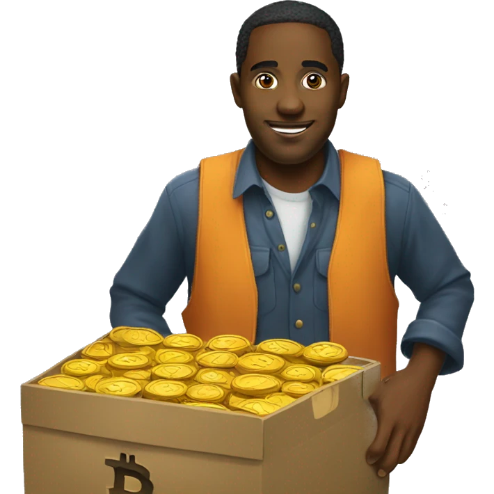 bitcoin seller emoji