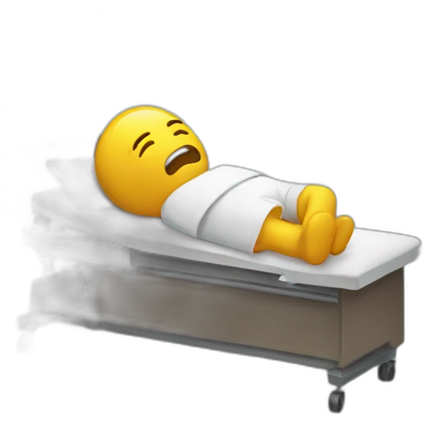 dying at work emoji