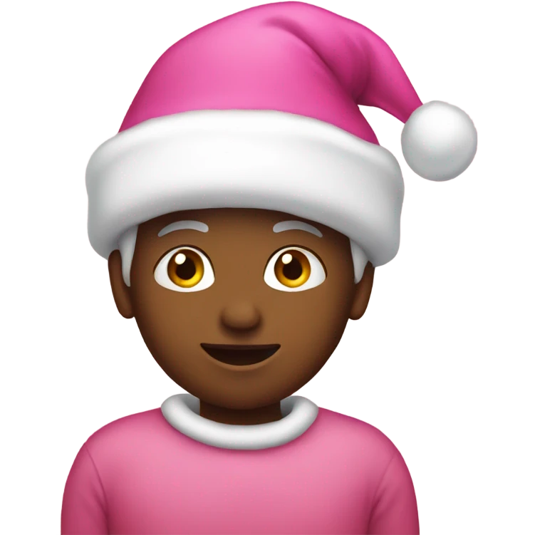 Pink Christmas  emoji