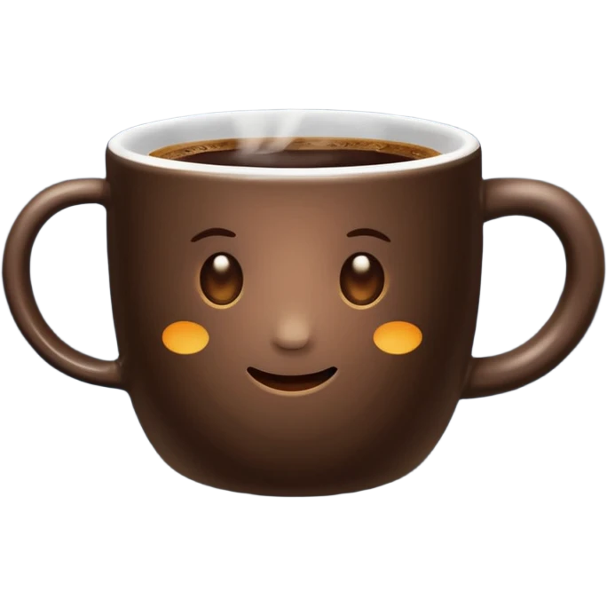 A coffee emoji emoji