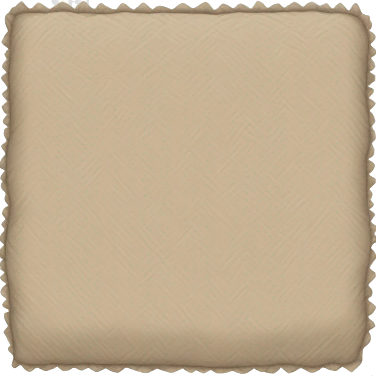 Beige blanket emoji